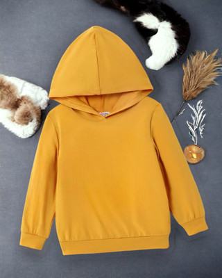 NI Fashion Full Sleeve Solid Boys & Girls Sweatshirt