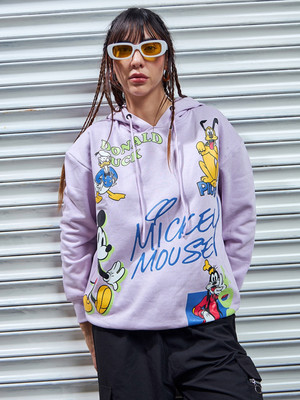 BEWAKOOF Full Sleeve Graphic Print Women Sweatshirt