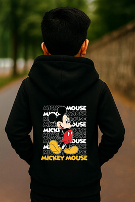 YI FASHION Full Sleeve Printed, Self Design, Graphic Print Boys Sweatshirt