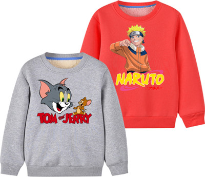 TeeWee Full Sleeve Printed Boys & Girls Sweatshirt