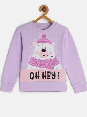 Harbor N Bay Full Sleeve Printed Girls Sweatshirt