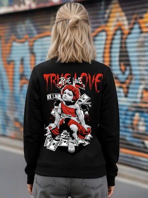 Manlino Full Sleeve Printed Women Sweatshirt