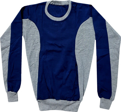Kaayu Full Sleeve Color Block Boys Sweatshirt