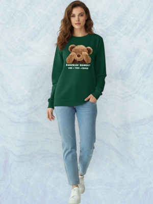 Elite Full Sleeve Printed Women Sweatshirt