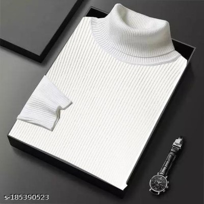 clothster Full Sleeve Self Design Men Sweatshirt