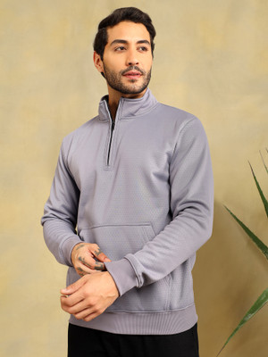 UNICUS APPAREL Full Sleeve Solid Men Sweatshirt