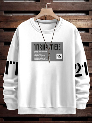 Triptee Full Sleeve Printed Men Sweatshirt