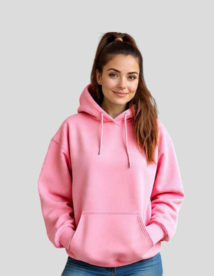 Pwexz Full Sleeve Solid Women Sweatshirt