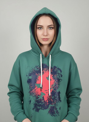 DG Divine Full Sleeve Graphic Print Women Sweatshirt