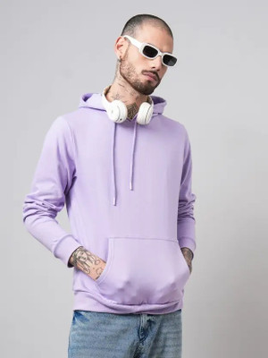 LAPATACLUB Full Sleeve Solid Men Sweatshirt
