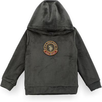 U.S. POLO ASSN. Full Sleeve Printed Baby Boys Sweatshirt