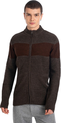 AXMANN Full Sleeve Geometric Print Men Sweatshirt