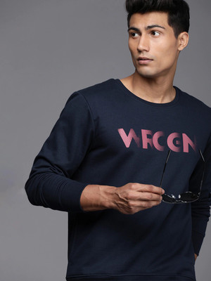 WROGN Full Sleeve Solid Men Sweatshirt