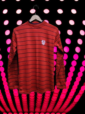 Tiki Tees Febs Full Sleeve Striped Men Sweatshirt