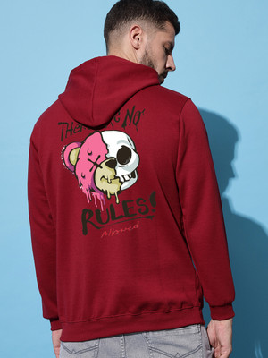 Else & What Full Sleeve Printed Men Sweatshirt
