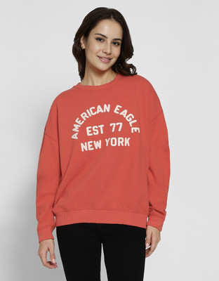 American Eagle Full Sleeve Printed Women Sweatshirt