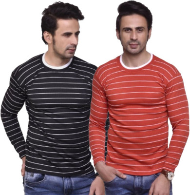 fashionbazaar4u.com Full Sleeve Striped Men Sweatshirt