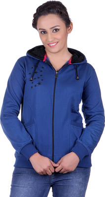 GoodluckSB Full Sleeve Solid Women Sweatshirt