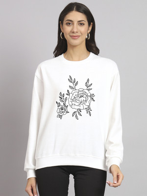 OBAAN Full Sleeve Printed Women Sweatshirt