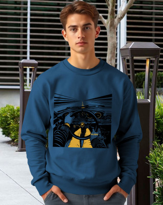 AOOSH Full Sleeve Printed Men Sweatshirt