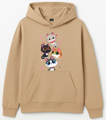 Ericia Full Sleeve Printed Men & Women Sweatshirt