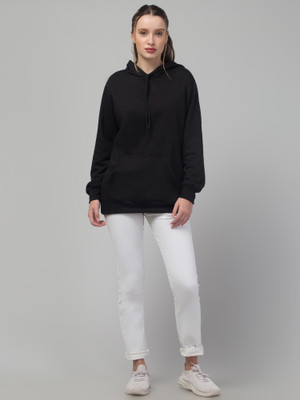 ADIXUS Full Sleeve Solid Women Sweatshirt