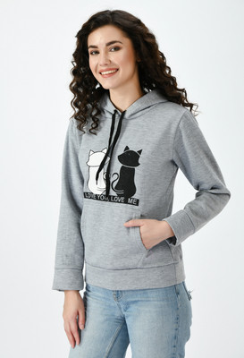 Brainbees Full Sleeve Solid Women Sweatshirt