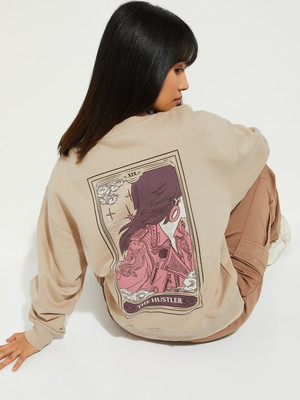 MAX Full Sleeve Printed Women Sweatshirt