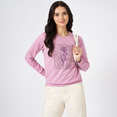 Honey By Pantaloons Full Sleeve Printed Women Sweatshirt