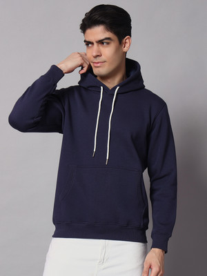 OBAAN Full Sleeve Solid Men Sweatshirt