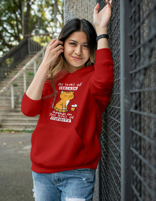 EZYCLOTHING Full Sleeve Graphic Print Women Sweatshirt