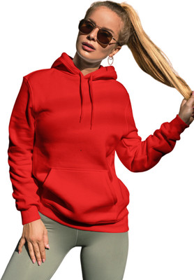 etsun Full Sleeve Solid Women Sweatshirt