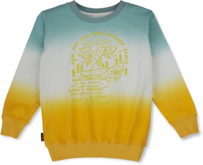 GINI & JONY Full Sleeve Printed Boys Sweatshirt
