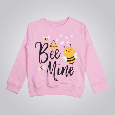 Billion Full Sleeve Graphic Print Girls Sweatshirt