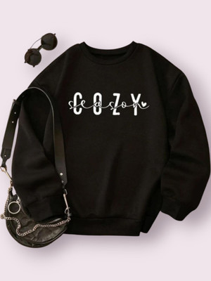 Draxstar Premi Full Sleeve Graphic Print Women Sweatshirt