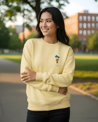 flyind Full Sleeve Printed Women Sweatshirt