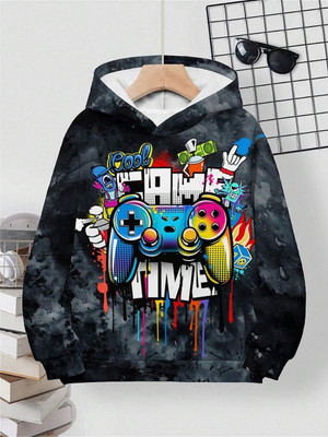 Priyal Designer Full Sleeve Printed Boys Sweatshirt