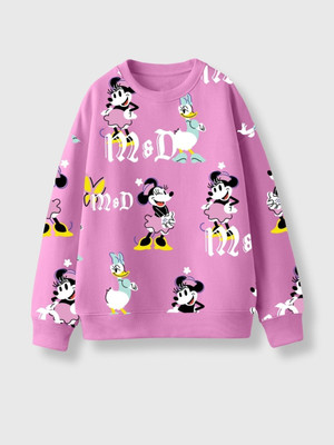 Nap Chief Full Sleeve Printed Girls Sweatshirt