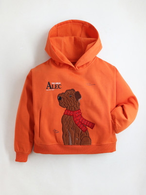 Cherry Crumble Full Sleeve Applique Boys & Girls Sweatshirt
