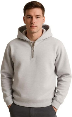 O3e Full Sleeve Solid Men Sweatshirt