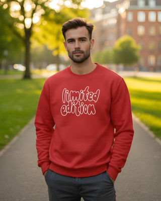 flyind Full Sleeve Printed Men Sweatshirt