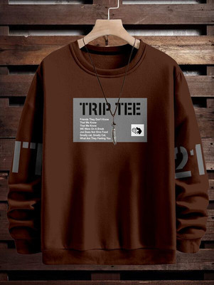 Triptee Full Sleeve Printed Men Sweatshirt
