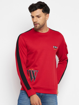 DUKE Full Sleeve Solid Men Sweatshirt