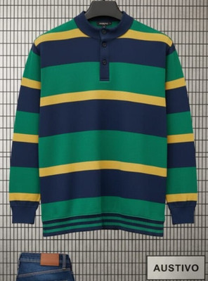 Austivo Full Sleeve Printed Men Sweatshirt