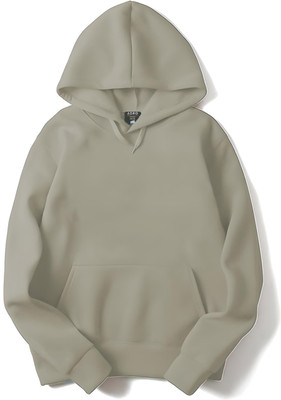 ADRO Full Sleeve Solid Men Sweatshirt