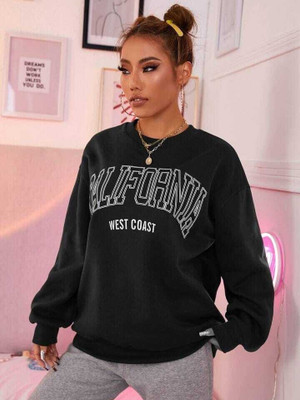 Stylezone Full Sleeve Printed Women Sweatshirt