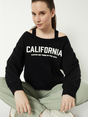 MAX Full Sleeve Printed Women Sweatshirt