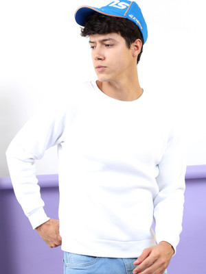 HIGHLANDER Full Sleeve Solid Men Sweatshirt