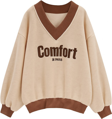 Twenty2Creation Full Sleeve Printed Women Sweatshirt