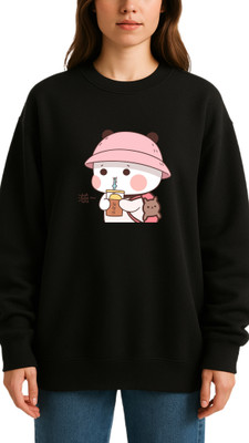 NINFIN Full Sleeve Graphic Print Women Sweatshirt